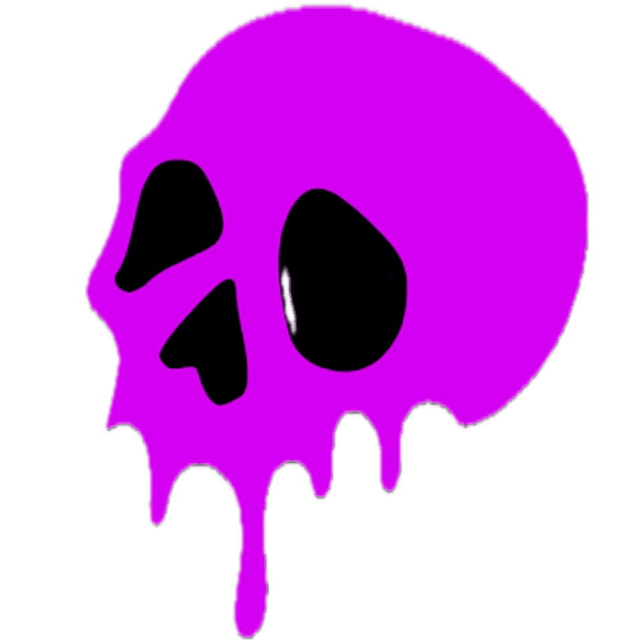 DOSIS.FUN skull logo